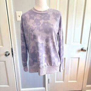 Mondetta Womens Small Relaxed Fit Eco Soft Lightweight Active Top Purple
